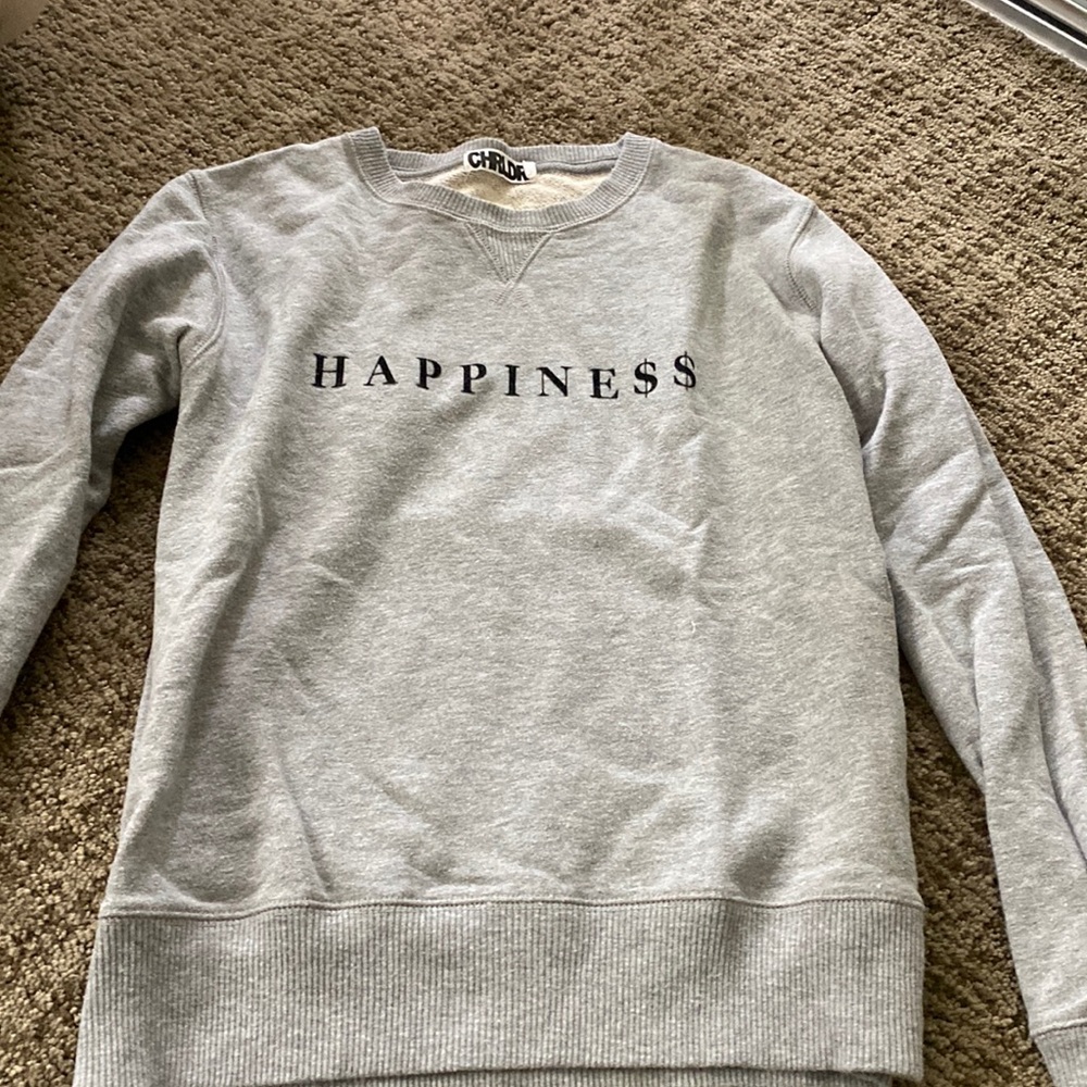 Chrlder French terry pullover
